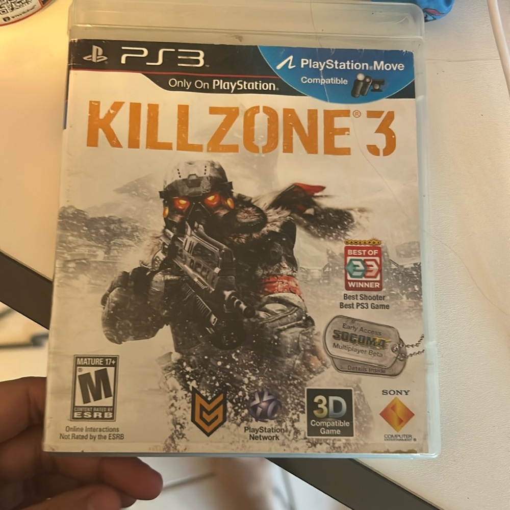 Killzone ps3 game
